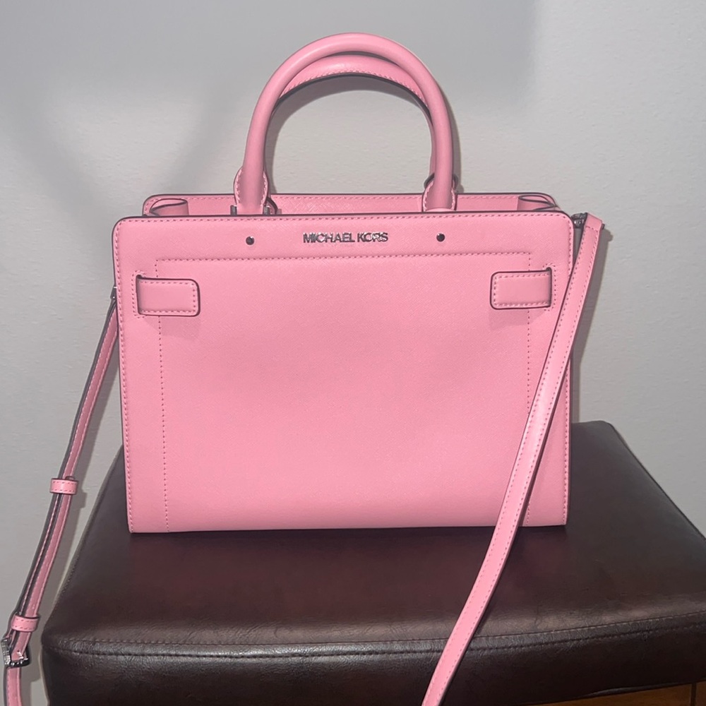 Michael Kors carnation satchel